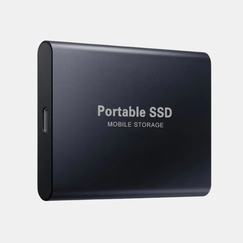 Externe SSD 128TB USB 3.2 Aluminium Schokbestendig Windows Mac Android Compact