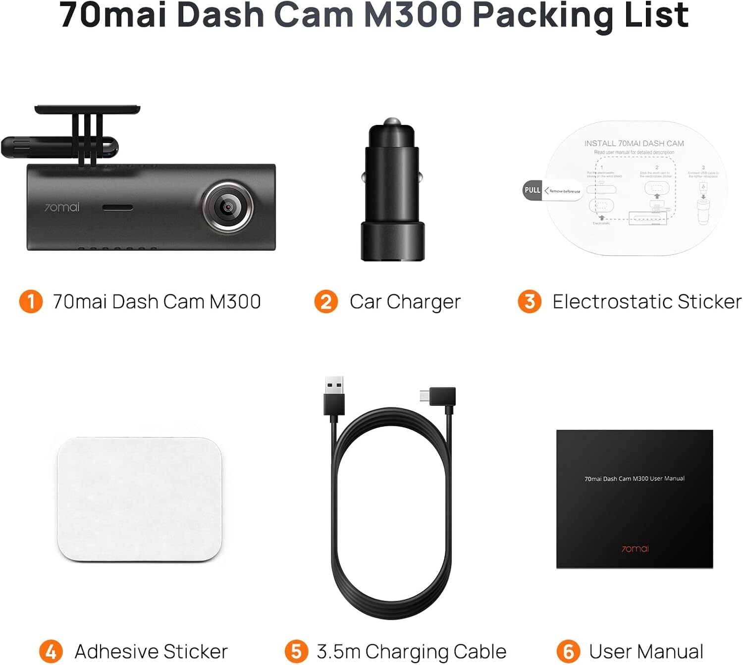 Wifi Camara Seguridad Para Auto Record Accidentes Salpicadero Dash Cam 1296P QHD