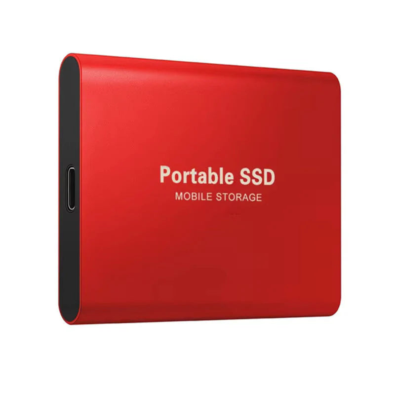 Externe SSD 128TB USB 3.2 Aluminium Schokbestendig Windows Mac Android Compact